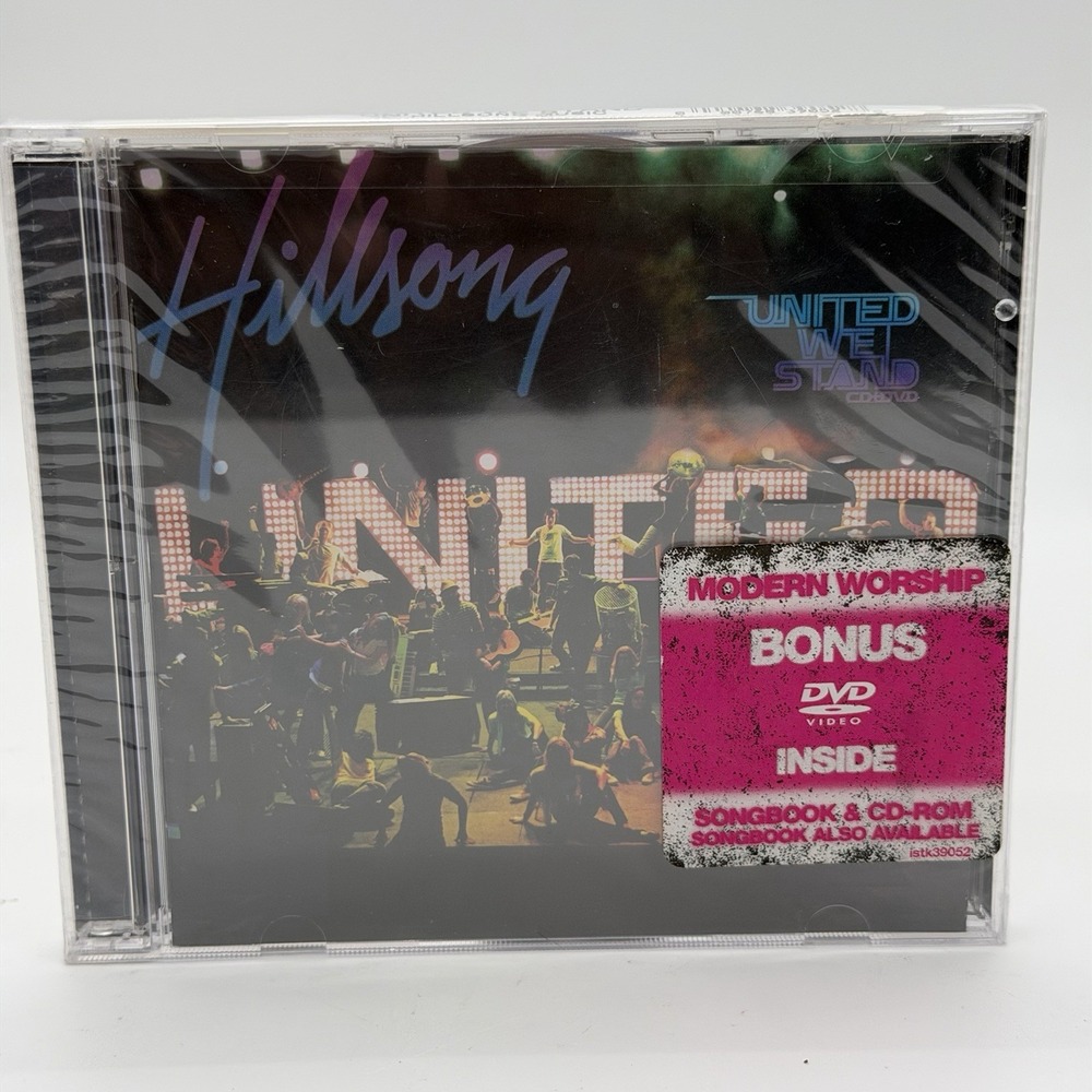 Hillsong United United We Stand CD + Bonus DVD 2006 New Sealed Christian
